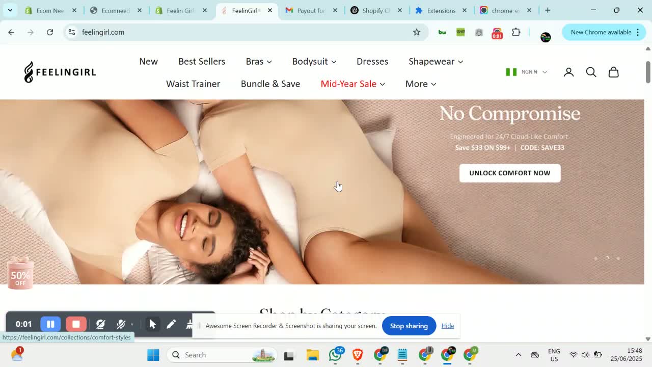 Shopify Store Client — Full store build video review cover